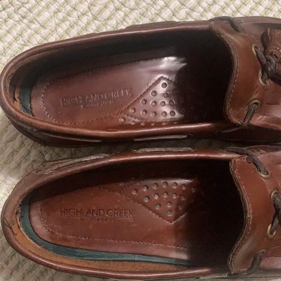 Oxblood Leather Upper Loafer with Tassel Rubber Sole Slip On 9M - Picture 7 of 10